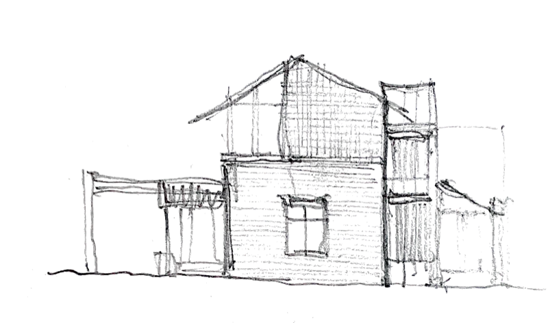 026 deep — architectural elevation sketch